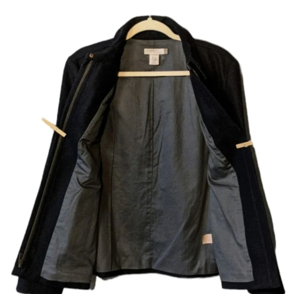 J. Crew Coat peacoat Size large - Picture 2 of 6